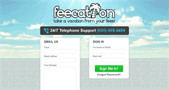 Desktop Screenshot of feecation.com